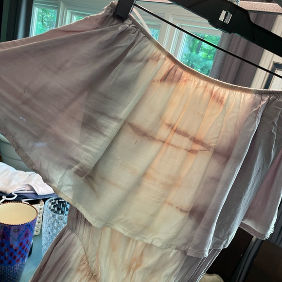 Vintage Havana cotton-candy tie-dye strapless jumper, size S - Picture 6 of 15